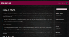 Desktop Screenshot of benebravobis.com